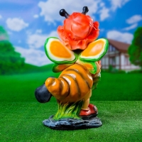 Садовая фигура из полистоуна &laquo;Пчёлка в панамке&raquo;, 49&times;23&times;25 см