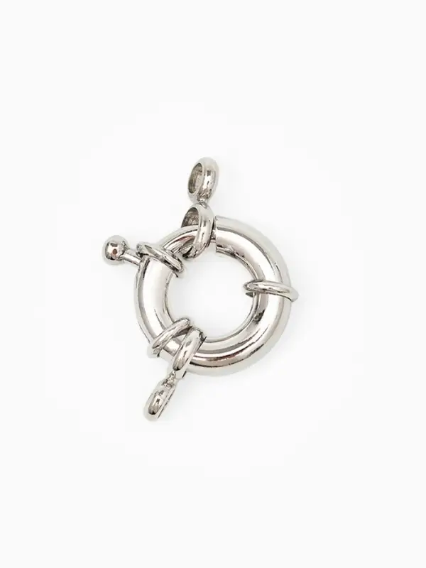 Застежка-карабин "Штурвал", 13 мм, цвет серебро