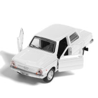 Машина металлическая &laquo;Запорожец&raquo;, инерция, 12 см, белый