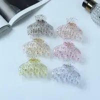 Краб для волос &laquo;Айлин&raquo;, зубья, 6 см, МИКС