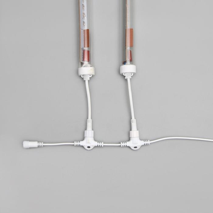 Разветвитель для сосулек 1:3, белая нить, 50 см