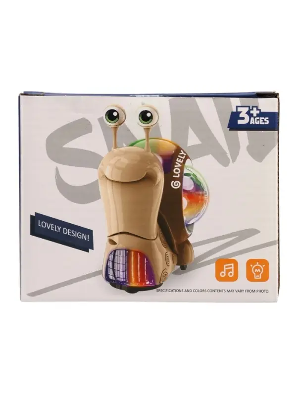 Музыкальная игрушка "Улитка" свет, звук