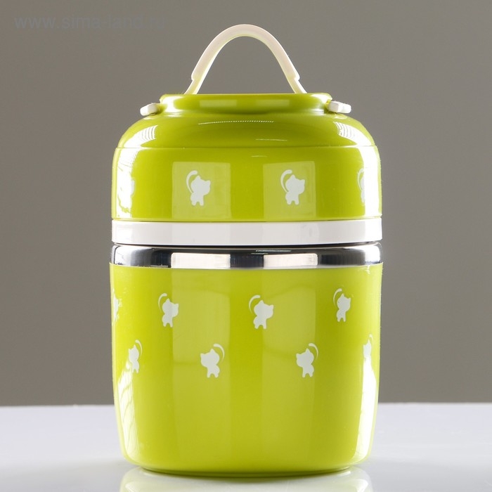 Ланч бокс, контейнер для еды Ланч бокс, контейнер для еды "Веггер", 780 мл, сохраняет тепло 4 ч 11