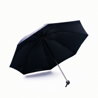 Зонт механический &laquo;Банты&raquo;, эпонж, 4 сложения, 8 спиц, R = 48/55 см, D = 110 см, цвет МИКС