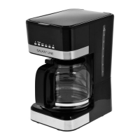 Кофеварка Galaxy LINE GL 0711, капельная, 1100 Вт, 1.8 л, черная Кофеварка Galaxy LINE GL 0711, капельная, 1100 Вт, 1.8 л, черная