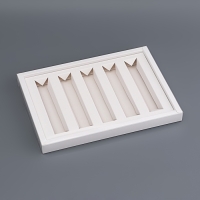 Коробка для 5 мини-батончиков, белая, 27,5 х 20 х 2,3 см. Кондитерская упаковка Коробка для 5 мини-батончиков, белая, 27,5 х 20 х 2,3 см. Кондитерская упаковка