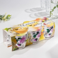 Набор кружек &laquo;Розовые лепестки&raquo;, 250 мл, в подарочной упаковке, 6 шт, микс