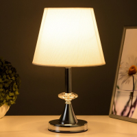 Лампа настольная "Алора" 1х40Вт Е27 хром 21х21х36 см RISALUX Лампа настольная "Алора" 1х40Вт Е27 хром 21х21х36 см RISALUX