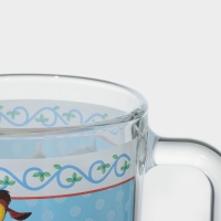 Кружка стеклянная &laquo;Три Богатыря&raquo;, 230 мл