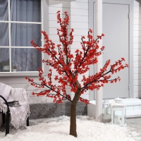 Светодиодное дерево &laquo;Сакура&raquo; 1.8 м, 768 LED, постоянное свечение, 220 В, свечение красное