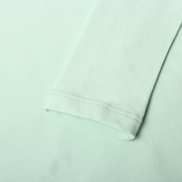 Лонгслив для девочки, цвет мята, рост 158 см