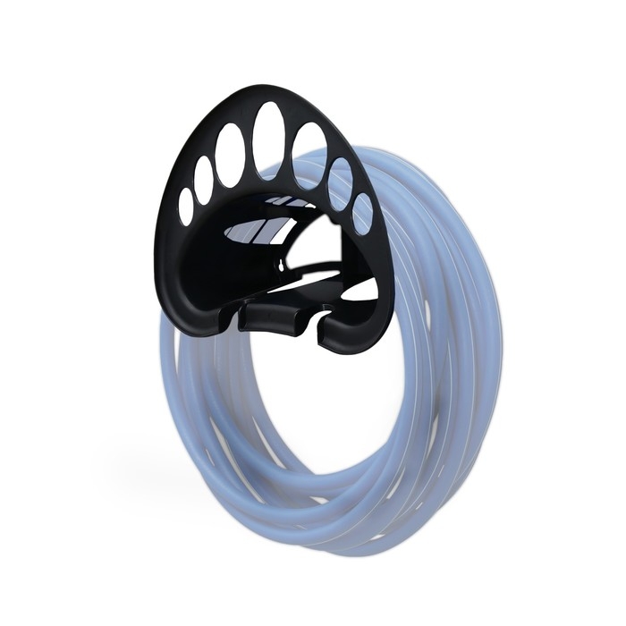 Держатель для шланга, пластик, чёрный, &laquo;Жук&raquo;