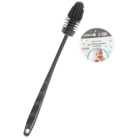 Ёршик для бутылочек и сосок силиконовый, цвет серый, 26 см, Крошка Я Ёршик для бутылочек и сосок силиконовый, цвет серый, 26 см, Крошка Я