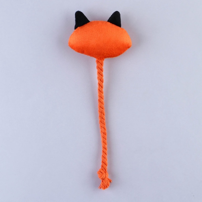 Игрушка для собак «Лисенок», с канатом Игрушка для собак «Лисенок», с канатом
