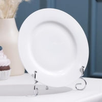 Подставка под тарелки Доляна, 17&times;11 см, цвет хром