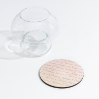 Ваза для цветов &laquo;Счастье внутри&raquo;, 11,2 х 9,1 см.