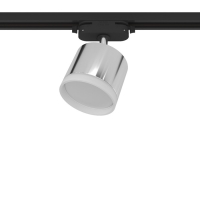 Светильник трек-й ARTLINE повор-й 85х70mm GX53 230В алюм/пласт 4м&sup2; хром 59863 7 Ritter