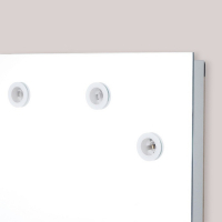 Зеркало, гримёрное, настенное, 13 лампочек, 90х70 см