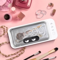 Ультразвуковая мойка Kitfort KT-6066, 24 Вт, 400 мл, 165х80х40 мм, белая Ультразвуковая мойка Kitfort KT-6066, 24 Вт, 400 мл, 165х80х40 мм, белая