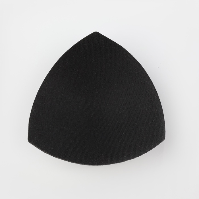 Чашки для бюстгальтера &laquo;Треугольник&raquo;, евро 70-75, пара, цвет чёрный