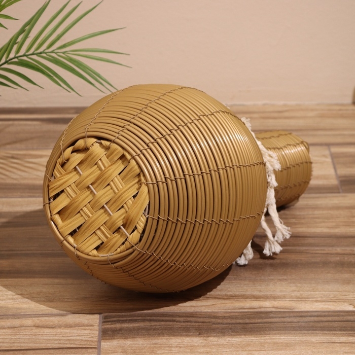 Ваза плетёная, напольная 27х27х50 см Ваза плетёная, напольная 27х27х50 см