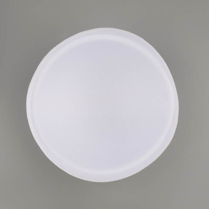 Чашки для бюстгальтера &laquo;Круг&raquo;, 2XL (52), d = 16,5 см, пара, цвет белый