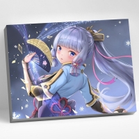 Картина по номерам 30 &times; 40 см &laquo;Геншин&raquo; &laquo;Аяка&raquo; 27 цветов