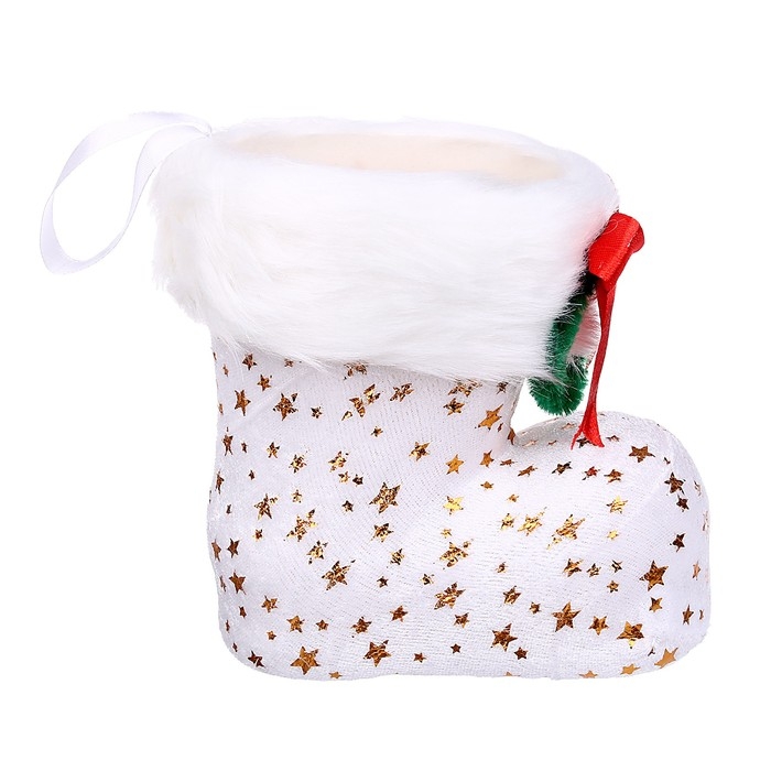 Конфетница &laquo;Сапожок&raquo;, звёзды, цвета МИКС