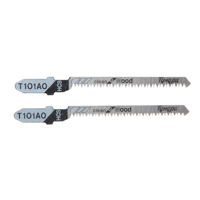 Пилки для лобзиков ТУНДРА, по дереву, фигурный рез, HCS, 50/75 х 1.4 мм, 2 шт. Пилки для лобзиков ТУНДРА, по дереву, фигурный рез, HCS, 50/75 х 1.4 мм, 2 шт.