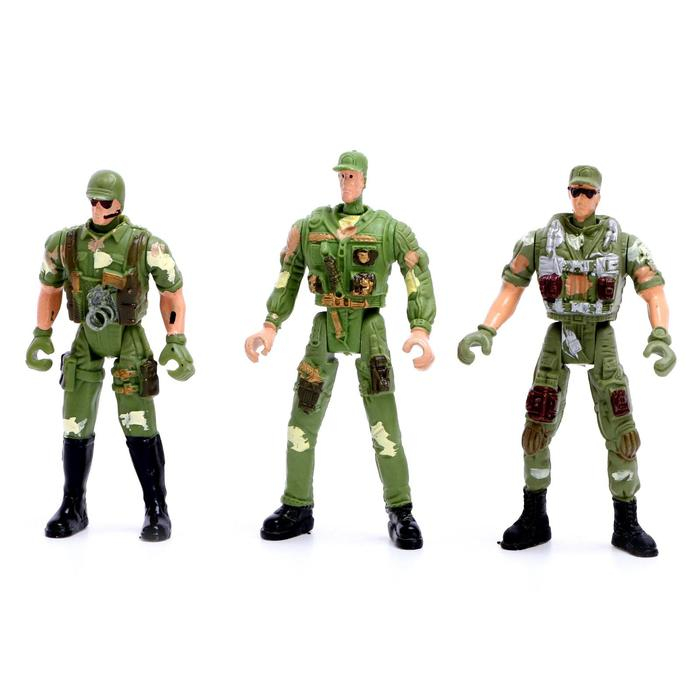 Самолет «Армия» с солдатами, свет и звук Самолет «Армия» с солдатами, свет и звук