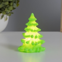 Ночник "Елка" 2Вт LED LR44 зеленый 6х6х9см Ночник "Елка" 2Вт LED LR44 зеленый 6х6х9см