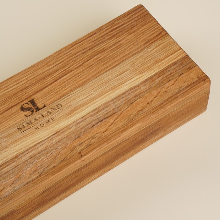 Подставка из дуба для столовых приборов и специй Sima-Land Home, 27&times;10&times;5 см