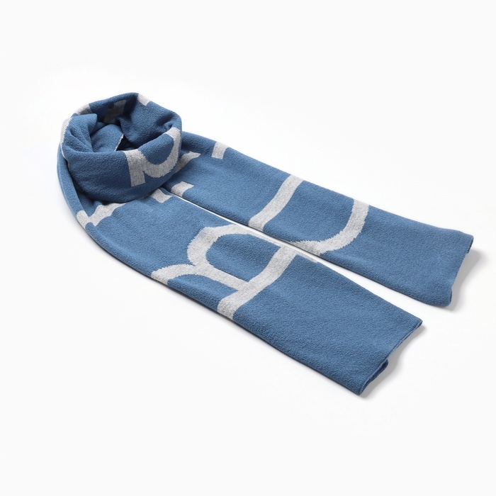 Шарф женский двусторонний MIST синий/серый, размер 47*226см Шарф женский двусторонний MIST синий/серый, размер 47*226см