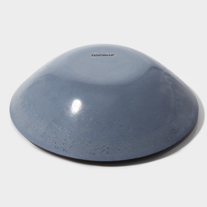 Миска стеклянная Доляна &laquo;Блэк&raquo;, 380 мл, 18,5&times;5 см, цвет чёрный