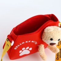 Сумка детская для девочки на молнии &laquo;Выбражулька&raquo;, цвет красный