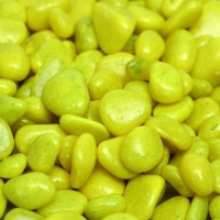 Галька декоративная, флуоресцентная, лимонная, фр. 5-10 мм, 350 г Галька декоративная, флуоресцентная, лимонная, фр. 5-10 мм, 350 г