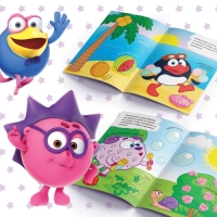 Набор книг &laquo;Напиши и сотри&raquo;, 3 шт. по 12 стр., А5, + 3 маркера, Смешарики