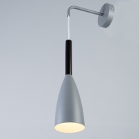 Бра "Капля" Е27 40Вт серый 10х10х35-135см Бра "Капля" Е27 40Вт серый 10х10х35-135см