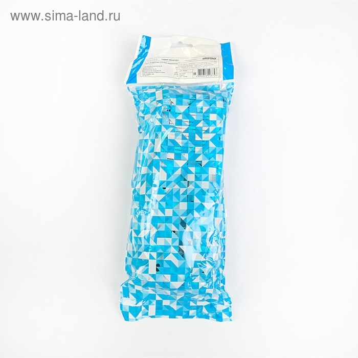 Розетка Smartbuy "Юпитер", 10 А, четырехместная, открытая, без з/к, белая