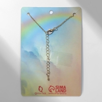 Кулон &laquo;Прелесть&raquo; самолёт, цветной в золоте, 40 см