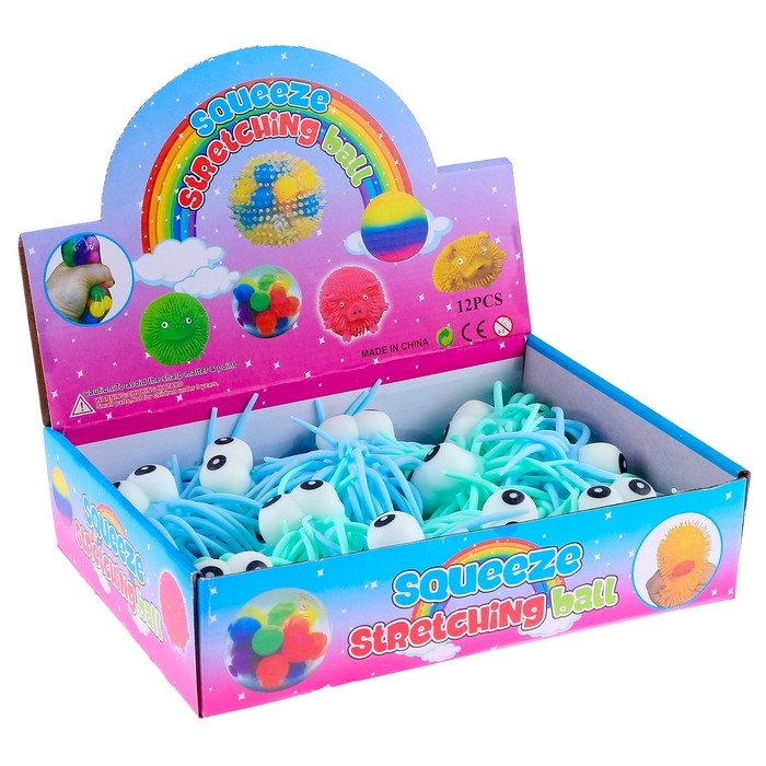 Ёжка &laquo;Глазастик&raquo; световая, цвета МИКС