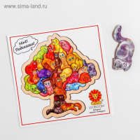 Пазл «Котодерево» Пазл «Котодерево»