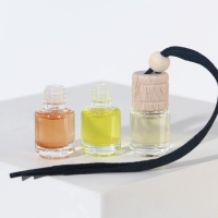 Ароматизаторы в машину новогодние &laquo;Будь всегда первым&raquo; на Новый год, кофе, черный лед, цитрус (набор 3 шт)