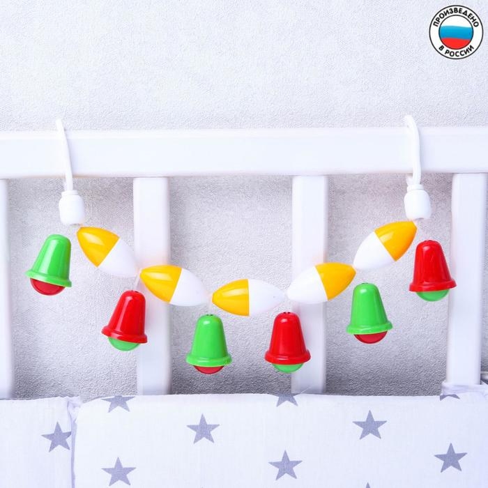 Растяжка на коляску/кроватку «Подвеска», цвет МИКС, Аэлита Растяжка на коляску/кроватку «Подвеска», цвет МИКС, Аэлита