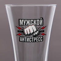 Бокал для пива &laquo;Мужской антистресс&raquo;, 320 мл.