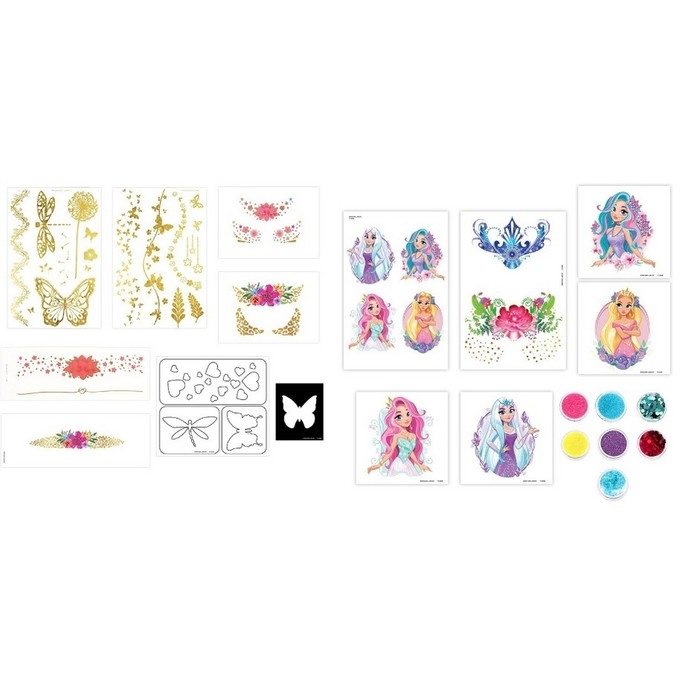 Набор тату &laquo;Феи&raquo;, с блёстками