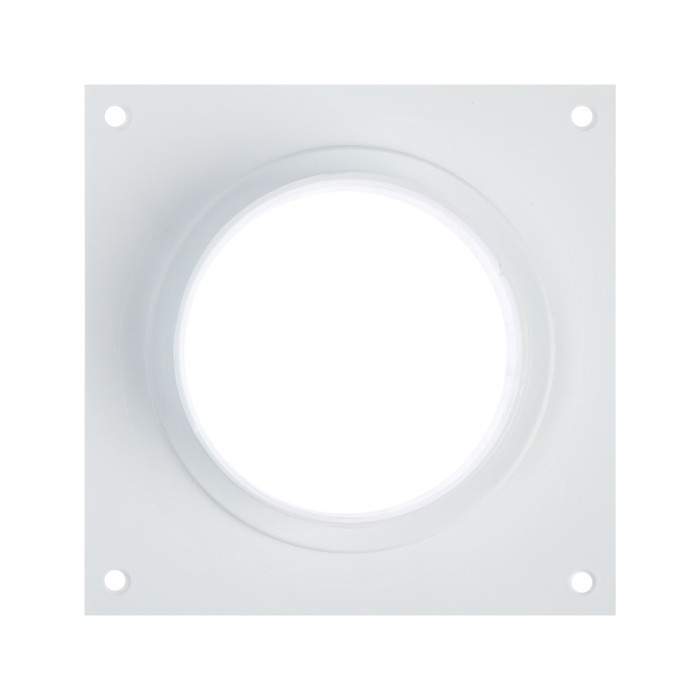 Фланец "КосмоВент" ЛФ100, выход d=100 мм, присоединительный, квадратный