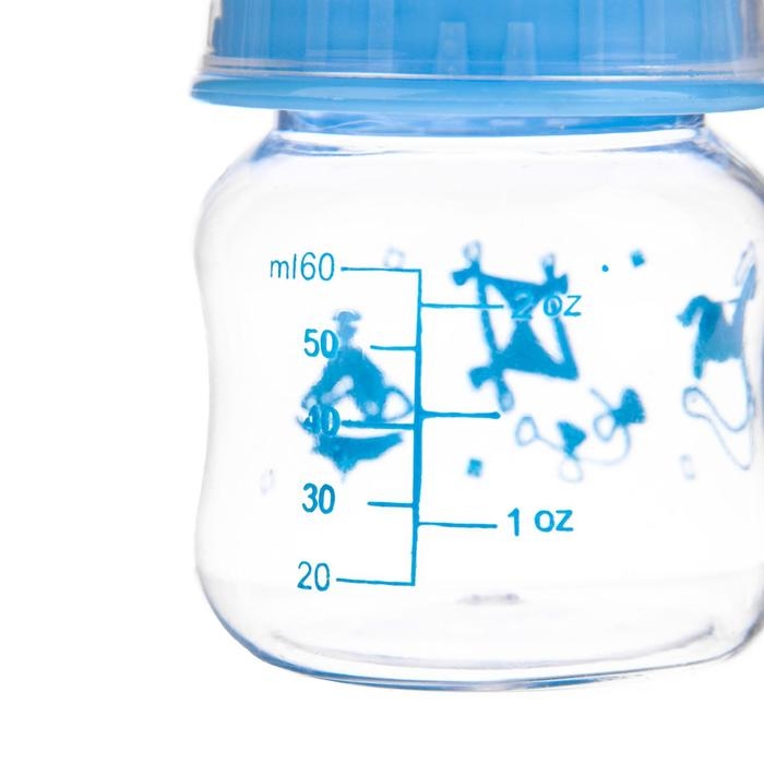 Бутылочка для кормления «Карапуз», классическое горло, 60 мл., от 0 мес., цвета МИКС Бутылочка для кормления «Карапуз», классическое горло, 60 мл., от 0 мес., цвета МИКС