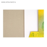 Бумага для рисования фломастерами А5, 20 листов в папке, блок 160 г/м2, МИКС