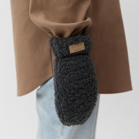 Варежки женские на иск. меху MIST, р-р. 26см, серый Варежки женские на иск. меху MIST, р-р. 26см, серый